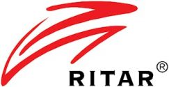 Ritar Logo - two red squiggles with the word "RITAR" written underneath